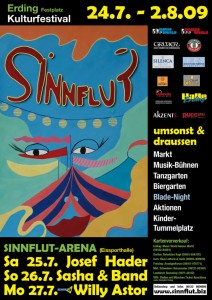 sinnflut plakat 2009