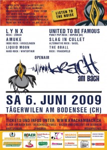 flyer krach am bach