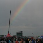 Regenbogen auf dem Southside 2009