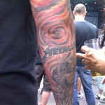 metallica tatoo sonisphere