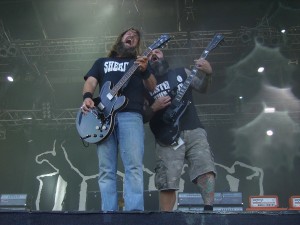 Pepper Keenan und Kirk Windstein von Down