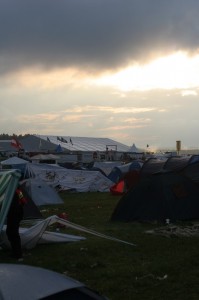 Montag Morgen auf dem Southside 2009