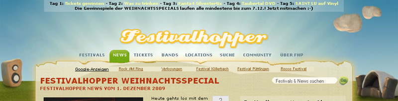 Festivalhopper-Weihnachtsspecial