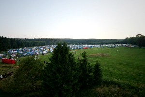 Geht's noch gemütlicher und mit mehr Idylle? Schwerlich. Der Rocken am Brocken Festival Zeltplatz