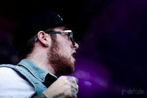 Mac Miller beim Performen von "Donald Trump"