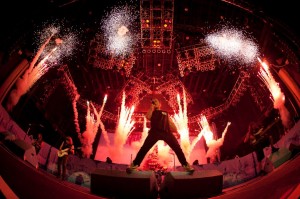 Iron Maiden live copyright John McMurtrie