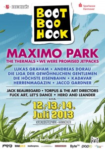 lineup bootboohook 2013 plakat1