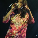 Souad Massi auf dem 23. Tanz- und Folkfestival in Rudolstadt 2013