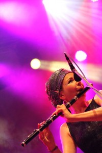 Nuala Kennedy auf dem 23. Tanz- und Folkfestival in Rudolstadt