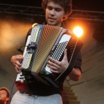 Felix Meyer auf dem 23. Tanz- und Folkfestival in Rudolstadt