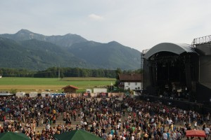 Bergkulisse @Chiemsee Rocks 2013