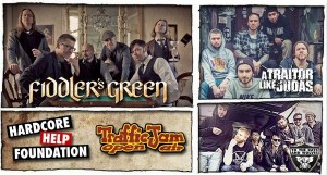 Headliner Fiddlers Green beim Traffic Jam Open Air 2014