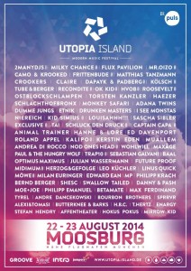 flyer utopia island lineup 2014
