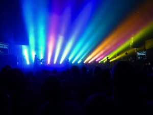 Lichtshow @ Goldfrapp