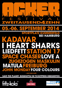 Flyer Ackerfestival 2014