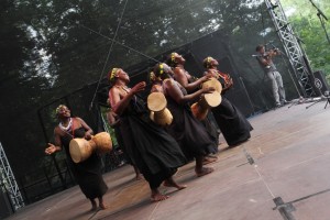 Ufunuo Muheme Group auf dem TFF 2014 in Rudolstadt