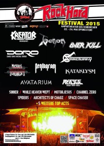 rock hard 2015 dez line-up