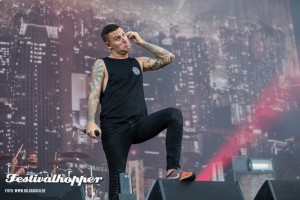 Parkway Drive bei Rock am Ring 2015