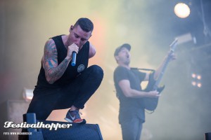 Parkway Drive bei Rock am Ring 2015