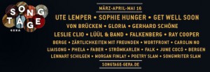 Banner Songtage 2016_Line Up_Signatur