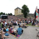 Edmar Castañeda auf dem Rudolstadt Festival 2016