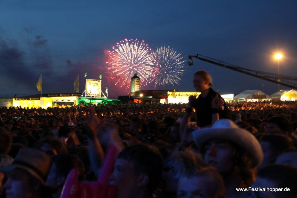 Feuerwerk bei RAR