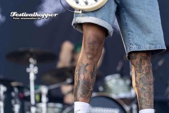Rock im Park 2023 TURNSTYLE Bass Kopie