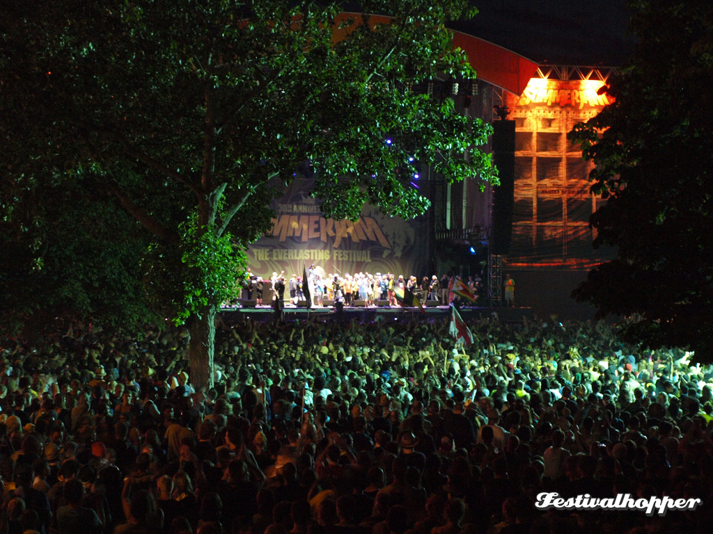 Bühne Totale Finale - Summerjam-2015