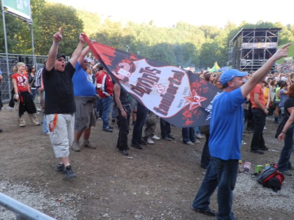 Tauberplanscher @ Donots mit Banner