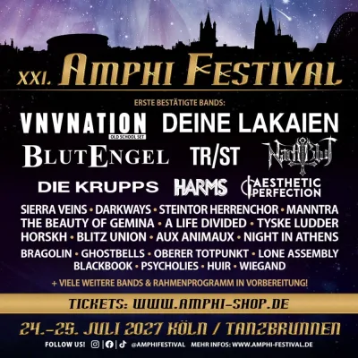 Amphi Festival 2027 Flyer