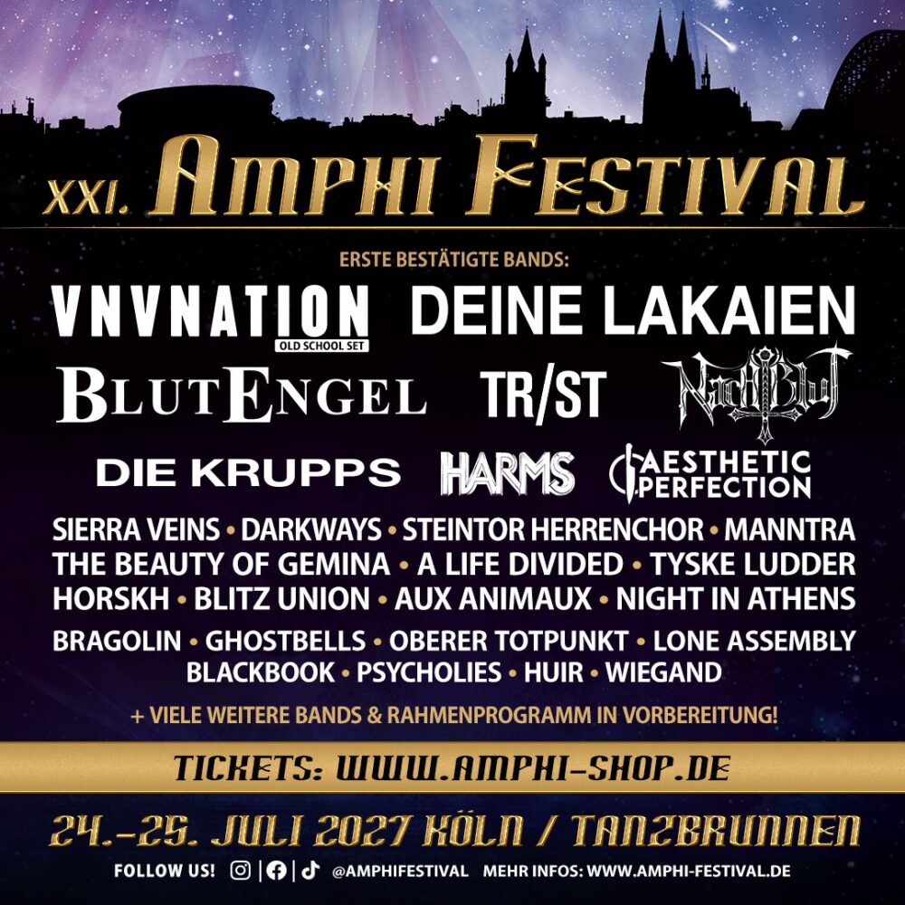 Amphi Festival 2027 Flyer