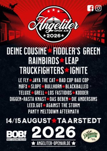Angeliter Open Air 2026 Flyer
