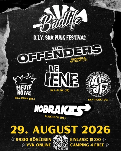 Badlife Open Air 2026 Flyer