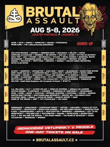 Brutal Assault 2026 Flyer