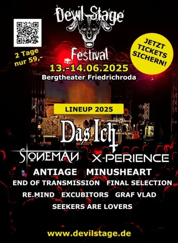 Devil Stage Festival 2025 Flyer