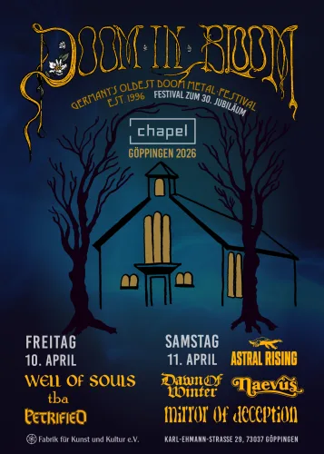 Doom in Bloom Festival 2026 Flyer