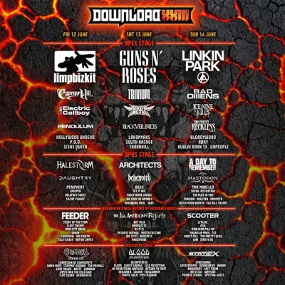 Download Festival 2026 Flyer