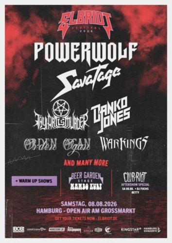 Elb Riot Festival 2026 Flyer