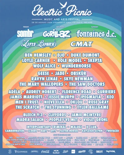Electric Picnic 2026 Flyer