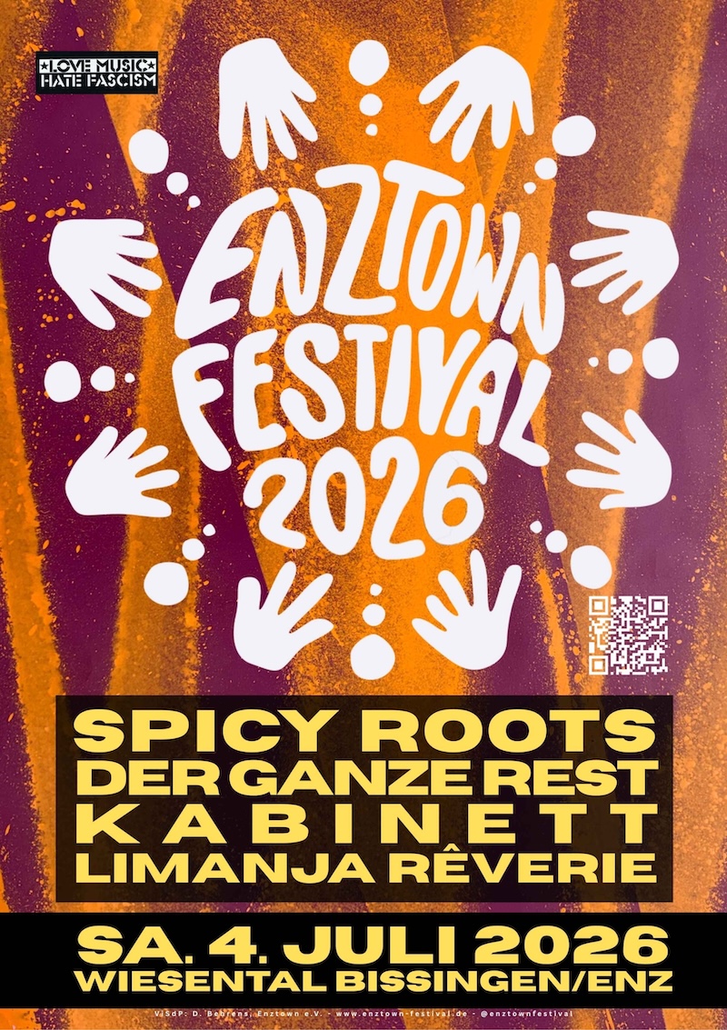 Enztown Festival 2026 Flyer