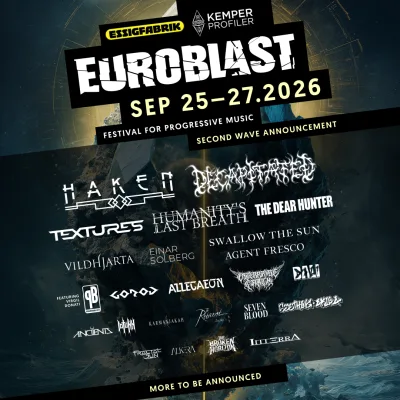 Euroblast Festival 2026 Flyer