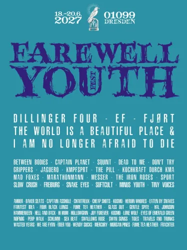 Farewell Youth Fest 2027 Flyer