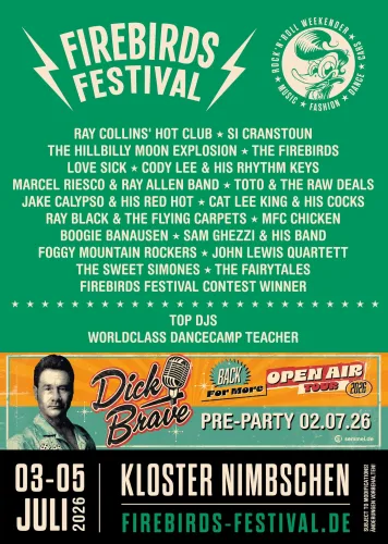 Firebirds Festival 2026 Flyer