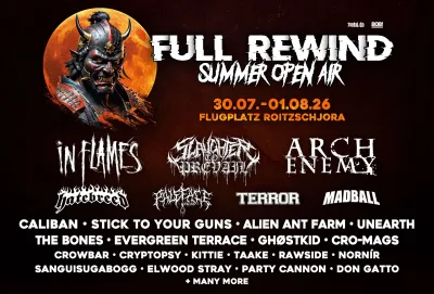 Full Rewind Festival 2026 Flyer