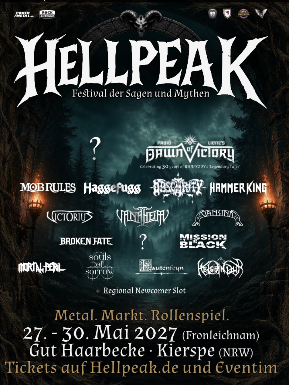 Hellpeak Festival Flyer