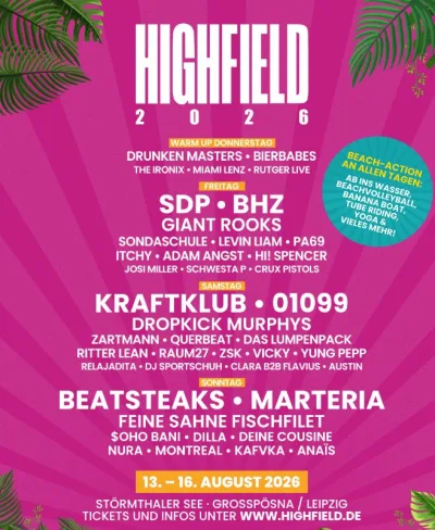 Highfield 2026 Flyer