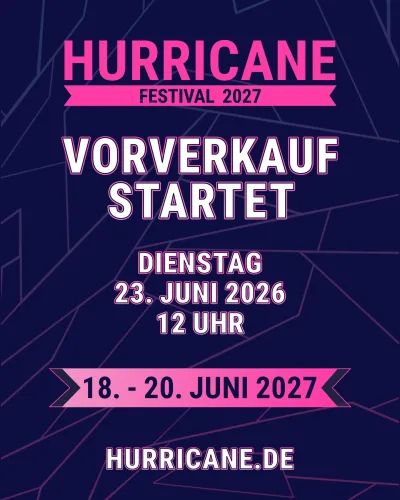 Hurricane Festival 2027 Flyer