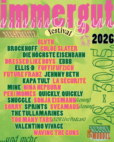 Immergut Festival 2026 Flyer