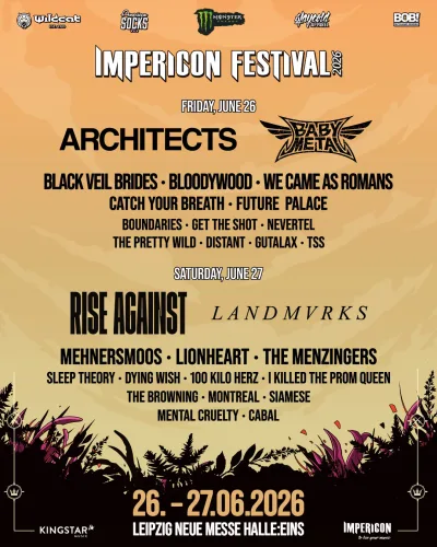 Impericon Festival Leipzig 2026 Flyer