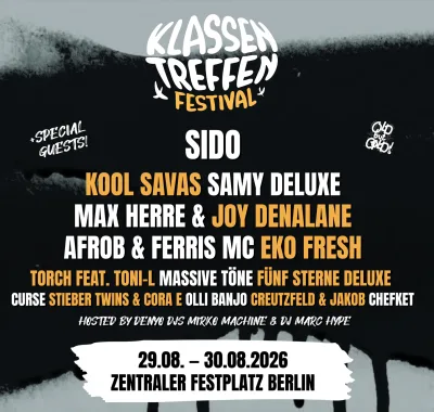 Klassentreffen Festival 2026 Flyer